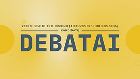 Seimo rinkimų debatai: Nalšios pietinė rinkimų apygarda (II)