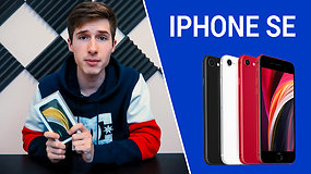 Išpakuojame naujausią „iPhone SE“ su JustSphex: kuo šis telefonas nustebino?