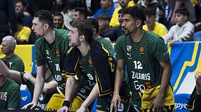 Pamatykite: &bdquo;Žalgiris&ldquo; vos nei&scaron;plė&scaron;ė pratęsimo Tel Avive