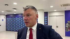 Šarūno Jasikevičiaus komentaras po rungtynių su „Žalgiriu“