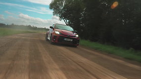 Benediktas Vanagas WRC Estijoje atlieka saugumo ir reklaminę misiją