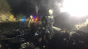 Ukrainoje sudužus oro pajėgų lėktuvui žuvo 26 žmonės – liudininkai pasakojo matę degančius žmones