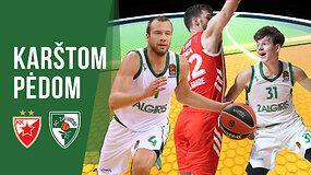 &bdquo;Kar&scaron;tom pėdom&ldquo;: Eurolygos lyderiu tapęs &bdquo;Žalgiris&ldquo; ir nuostabūs gynėjai