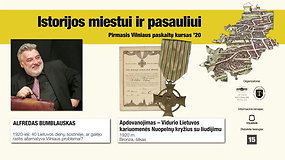 Istorijos miestui ir pasauliui: pirmasis Vilniaus paskaitų kursas