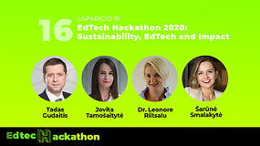 Edtech Hackathon 2020: Tvarumas ir švietimo technologijos