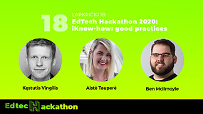 Edtech Hackathon 2020: Talento kaina įmonėje – kaip jį ugdyti?