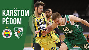 „Karštom pėdom“: bedantis „Žalgiris“ ir sezono pabaigos pradžia