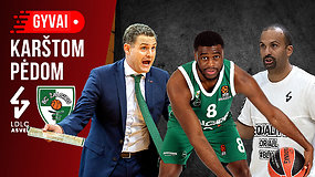 „Karštom pėdom“. Eurolygos sezono atidarymas: „Žalgiris“ prieš ASVEL