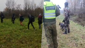 Nufilmuota migrantų grupelė bandžiusi antrą kartą neteisėtai patekti į Lietuvą