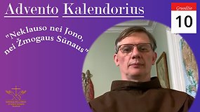 Br. Raimundas Bukauskas OFM komentuoja Evangeliją pagal Matą (Mt 11, 16-19)