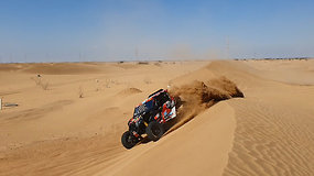Roko Bačiuškos Dakaro ralio testų greitukas
