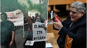 Graikijos neonacių partija pripažinta nusikalstama organizacija, o jos vadovams – griežtos bausmės