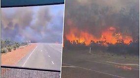 Vairuotojas užfiksavo dramatišką gaisro plitimą Australijoje: vos per 20 min. dūmai virto milžiniškomis liepsnomis