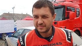 Martyno Samsono interviu prieš „Samsonas Rally Rokiškis“ startą