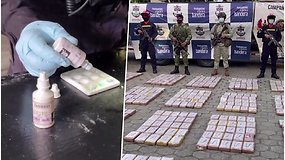 Aptiko kokaino laboratoriją: konfiskuota 847 kg narkotikų ir povandeninis laivas