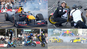 Gražiausios „Oracle Red Bull Racing“ akimirkos: tokių vaizdų Vilnius neregėjo jau seniai