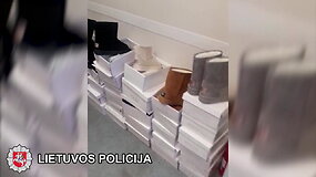 Rasta prekių, pažymėtų svetimais prekių ženklais