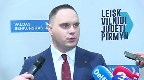 Andriaus Vyšniausko komentaras rinkimų vakaro pabaigoje: „Džiaugiamės pirmaisiais rezultatais“