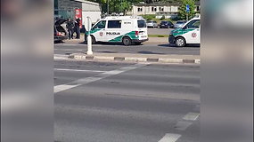 Gausios policijos pajėgos Vilniuje gaudė pabėgusį kalinį