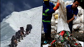 Everestas virsta šiukšlynu – kiekvienas išvykstantis turės išnešti 1 kg šiukšlių, kurias eksponuos muziejus