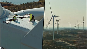 Norvegijoje pastatytos vėjo turbinos, kurios sumažins šiltnamio efektą