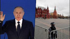 Kol V.Putinas skaitys metinį pranešimą, A.Navalno šalininkai protestuos visoje Rusijoje