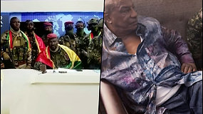 Karinis perversmas Gvinėjoje: suimtas prezidentas ignoravo kariškių klausimus