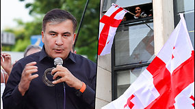 Sakartvelo premjeras: sugrįžęs M.Saakašvilis bus suimtas ir pasiųstas į kalėjimą