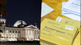 Vokietijoje prasideda nežinios periodas – rinkimų rezultatai turėtų būti paskelbti netrukus