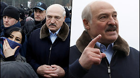 A.Lukašenka apsilankė migrantų centre ir kreipėsi į Vokietiją: pasiimkite tuos žmones pas save