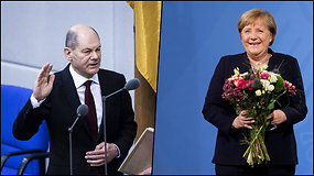 Išrinktas Vokietijos kancleris – Olafas Scholzas pakeitė Angelą Merkel