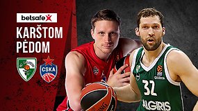 „Karštom pėdom“: „Žalgiris“ – „CSKA“ pirmos rungtynių pusės aptarimas