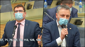 Rytinis Seimo posėdis neapsiėjo be emocijų: &bdquo;Uždaryk burną, asile&ldquo;
