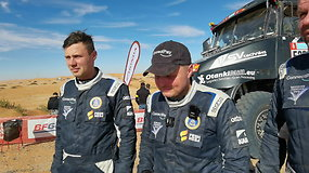 Vaidotas Paškevičius apie šeštąjį Dakaro ralio etapą