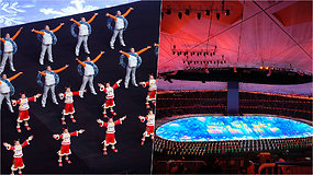 Kinijos sostinėje – olimpinių žaidynių atidarymo ceremonija