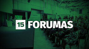 15min forumas: kaip priimti pokyčius ir i&scaron;&scaron;ūkius gyvenime? Jurgos &Scaron;eduikytės ir Gintaro &Scaron;matavičiaus knygų pristatymas