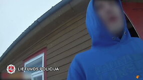 Raseinių r. kaimyno tvorą kliudęs įtariamas vairuotojas įpūtė 3,42 promilės