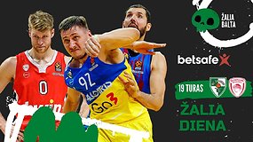 „Žalia diena: „Įkaitęs „Žalgiris“, J.Zdovco akcijos ir dar vieno Eurolygos lyderio išbandymas