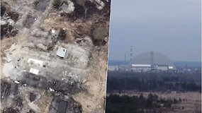 Rusijos pajėgos palieka netoli Černobylio esančią atominę elektrinę – juda link sienos su Baltarusija