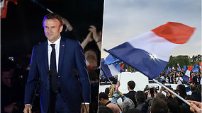 Prancūzijos prezidento rinkimų rezultatai – antrai kadencijai išrinktas Emmanuelis Macronas