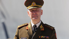Kariuomenės vadas – apie padėtį Ukrainos fronte, NATO brigadą Lietuvoje ir kariuomenės stiprinimą