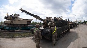 Nauja JAV karių rotacija pademonstravo gerėjančias karinio mobilumo sąlygas Lietuvoje