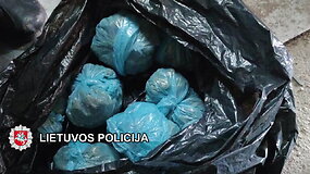 Klaipėdoje sulaikyti du asmenys įtariami disponavę dideliu kiekiu narkotinių medžiagų