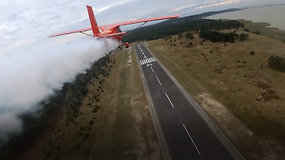 „Kylam“: Nida vasarą palydėjo įspūdinga aviacijos švente