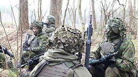 Karinius įgūdžius atnaujino 300 rezervo karių