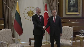G.Nausėda su Turkijos prezidentu aptarė Baltijos ir Juodosios jūrų regionų saugumą