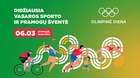 Sportininkai ruošiasi Olimpinei dienai: kokias sporto šakas išbandys olimpiečiai?