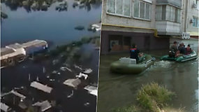 Rusų okupuotose teritorijose – dramatiški vaizdai: žmonės desperatiškai prašo pagalbos