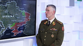 Generolas Valdemaras Rupšys: Ukraina išlaiko iniciatyvą, bet rusai gerai įsitvirtinę