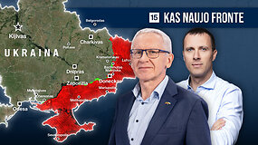 Kas naujo fronte: Ukraina daužo rusų užnugarį &ndash; pulkininkas G.Bagdonas paai&scaron;kina karo eigą